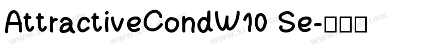 AttractiveCondW10 Se字体转换